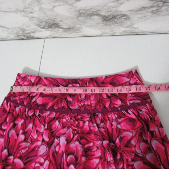 Kika Vargas x Target Mum Floral Scallop Edge Faux Wrap Skirt Size 4 - Picture 12 of 15